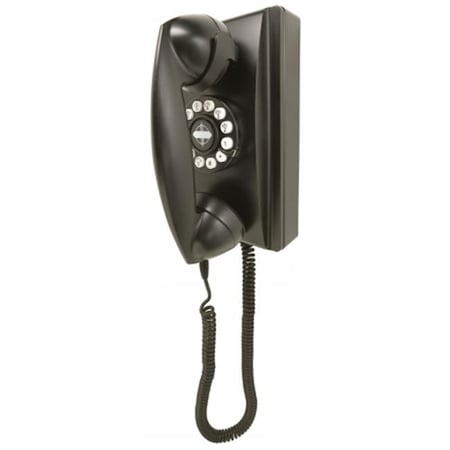 Crosley Crosley CR55-BK Crosley 302 Wall Phone - Black CR55-BK